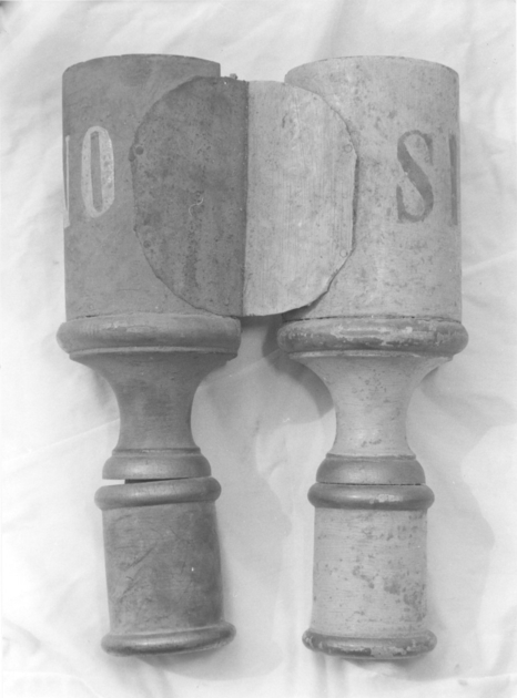 bussolotto per votazioni - bottega italiana (sec. XIX)