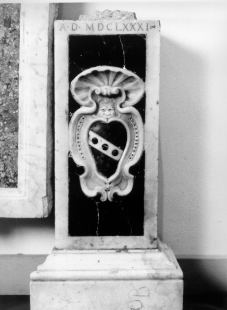 pilastrino, serie - bottega toscana (sec. XVII)