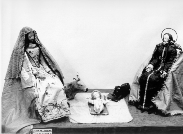 presepio - bottega italiana (sec. XIX)