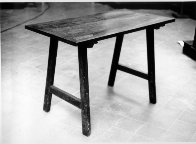 tavolino - bottega versiliese (fine sec. XVIII)