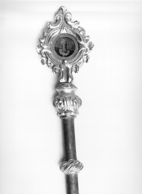 Volto Santo (emblema di confraternita) - bottega lucchese (sec. XVIII)