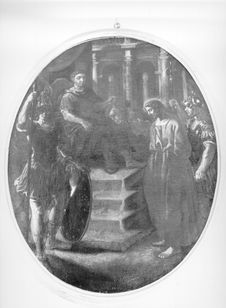 stazioni della via crucis (dipinto, serie) di Imbert Giovanni (attribuito) (sec. XVIII)