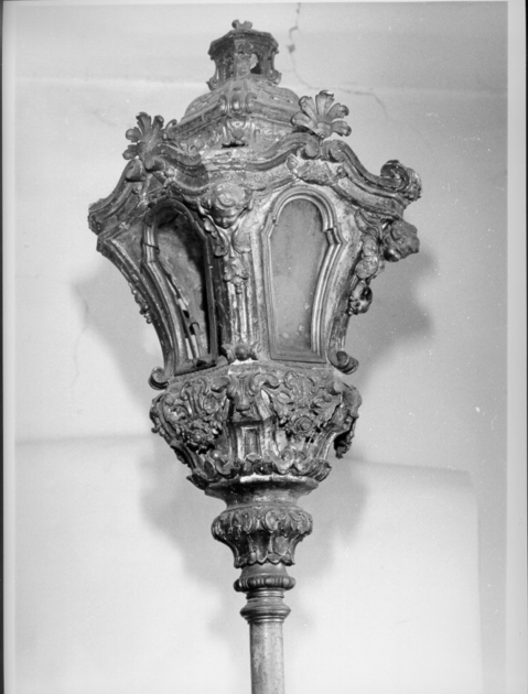 lanterna processionale, serie - bottega toscana (sec. XVIII)