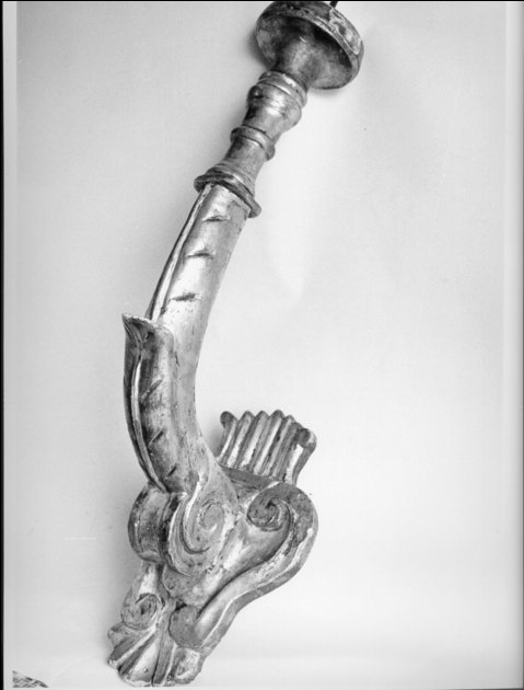 candeliere da parete, serie - bottega toscana (sec. XIX)