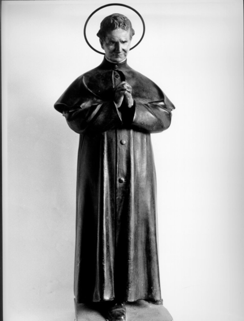SAN GIOVANNI BOSCO (statua) - bottega toscana (inizio sec. XX)