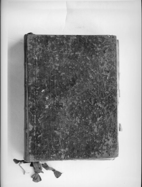 coperta di libro liturgico - bottega senese (sec. XVIII)