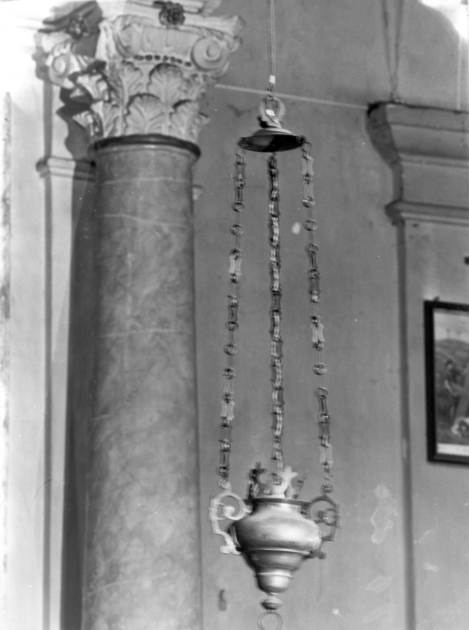 lampada pensile - bottega lucchese (sec. XVIII)