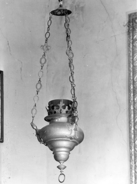 lampada pensile - bottega lucchese (sec. XVIII)