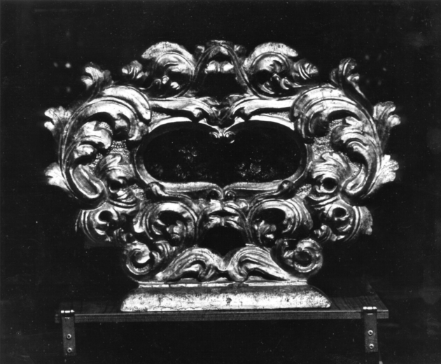 reliquiario, serie - ambito garfagnino (sec. XVII)