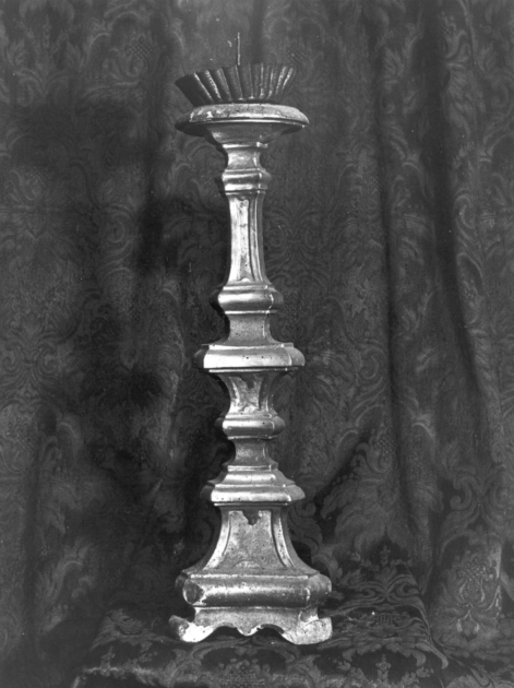 candeliere, serie - ambito garfagnino (sec. XVIII)