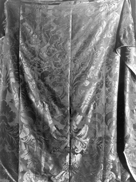 parato da chiesa, insieme - manifattura toscana (fine/inizio secc. XVIII/ XIX)