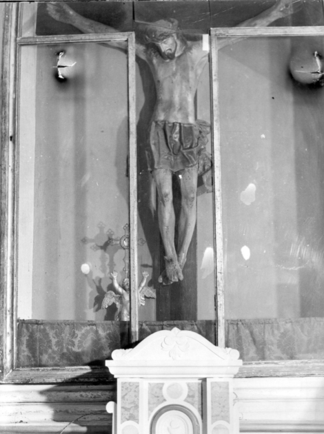 CRISTO CROCIFISSO (scultura) - bottega italiana (sec. XVI)