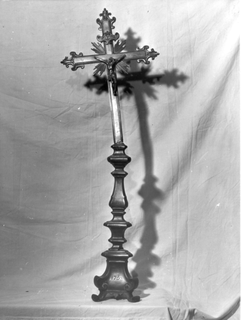 croce d'altare - bottega toscana (sec. XVIII)