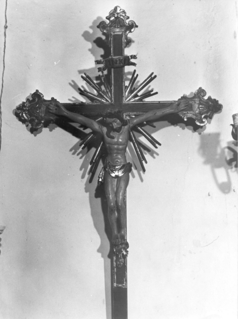crocifisso - bottega toscana (sec. XVIII)