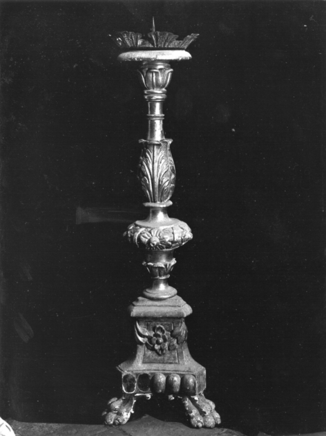 candeliere, serie - bottega toscana (sec. XVIII)