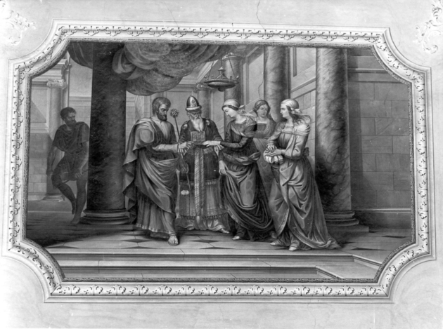 decorazione pittorica, serie di Giovannattei (sec. XIX)