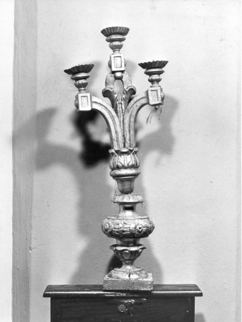 candeliere, serie - bottega toscana (sec. XIX)