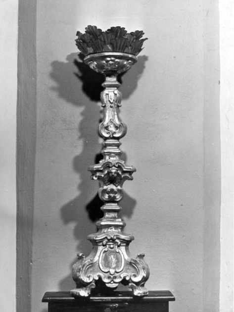 candeliere, serie - bottega toscana (sec. XVIII)