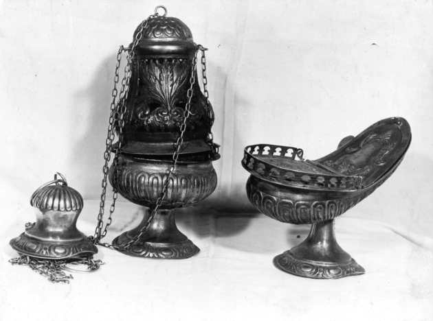 servizio per incensazione - bottega lucchese (fine sec. XVIII)