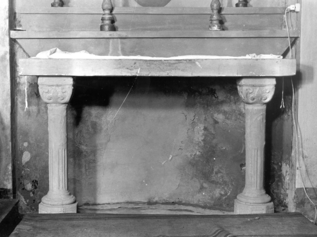 mensa d'altare, serie - bottega toscana (seconda metà sec. XIX)