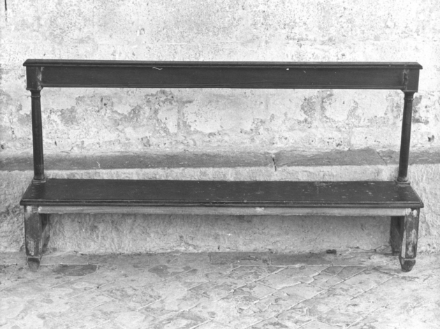 panca - bottega toscana (secc. XVIII/ XIX)