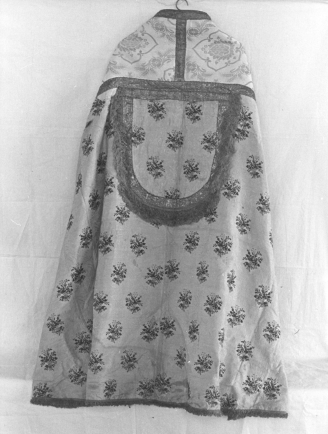 piviale - manifattura italiana (inizio sec. XIX)