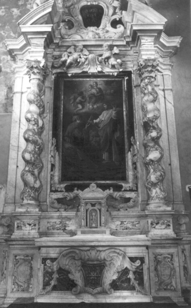 altare - ambito apuoversiliese (sec. XVIII)