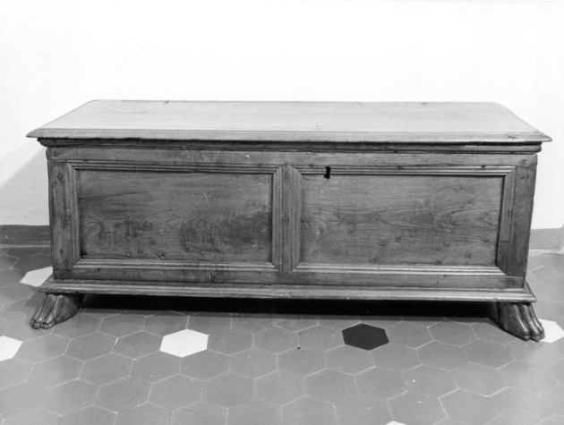 cassapanca - bottega toscana (sec. XVII)