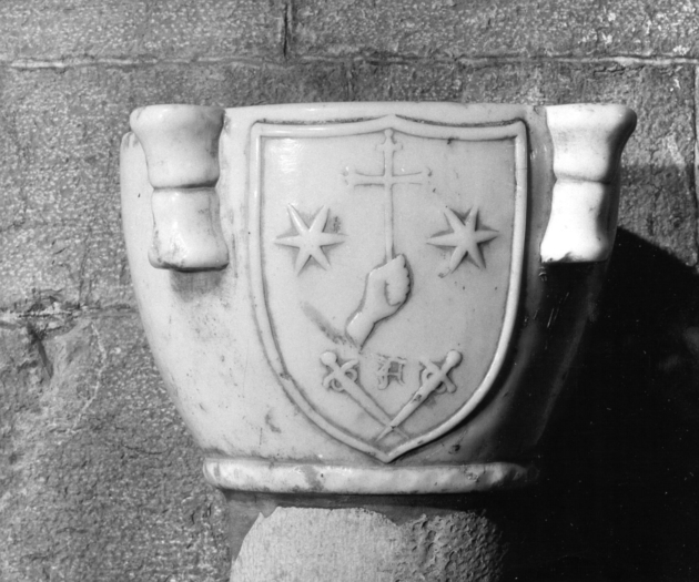 acquasantiera - a fusto - bottega toscana (sec. XIV)