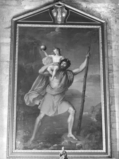 SAN CRISTOFORO (dipinto) di Tofanelli Stefano (fine sec. XVIII)