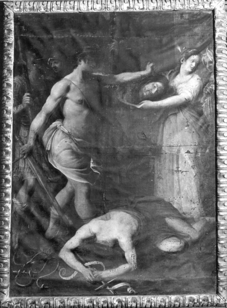 DECAPITAZIONE DI SAN GIOVANNI BATTISTA (dipinto) di Lorenzo di Bartolomeo detto Baccio Ciarpi (attribuito) (sec. XVII)