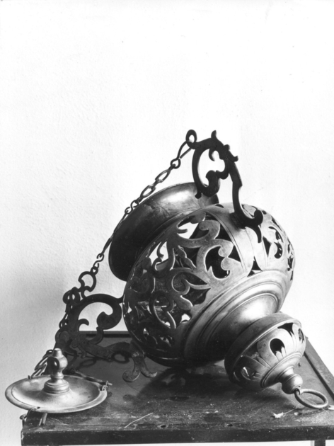 lampada pensile - bottega toscana (sec. XVII)