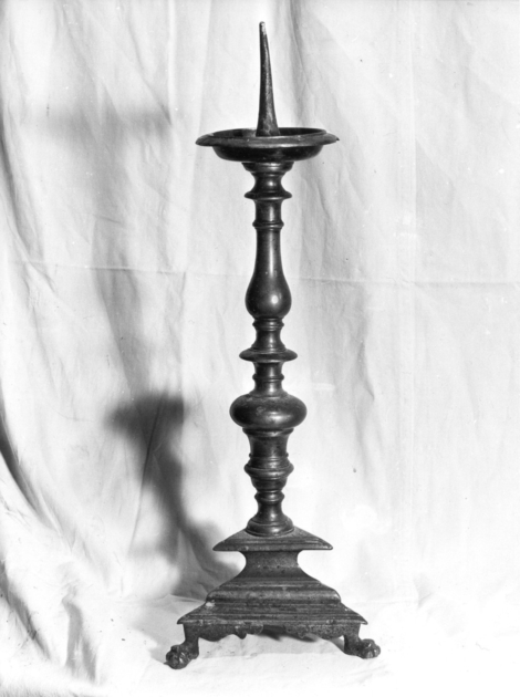 candeliere, serie - bottega toscana (sec. XVIII)