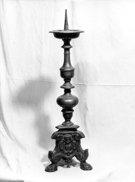 candeliere, serie - bottega toscana (sec. XVII)