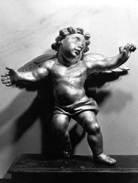 angioletti (statuetta, serie) - ambito garfagnino (fine sec. XVIII)