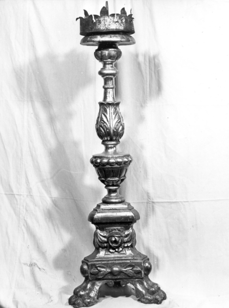 candeliere, serie - ambito garfagnino (sec. XIX)