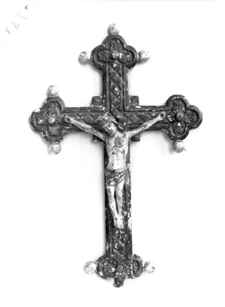 croce processionale - bottega toscana (sec. XVIII)