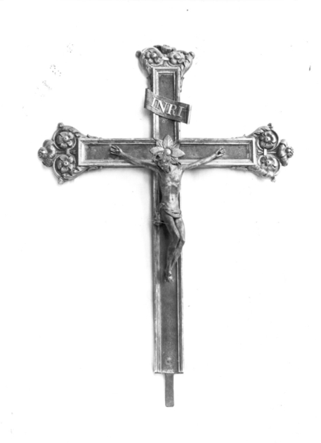 croce processionale - bottega toscana (fine sec. XVIII)