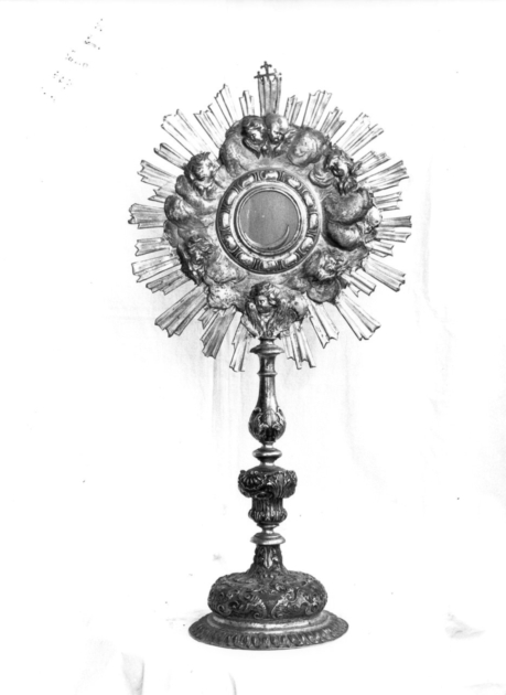ostensorio - bottega fiorentina (sec. XVIII)