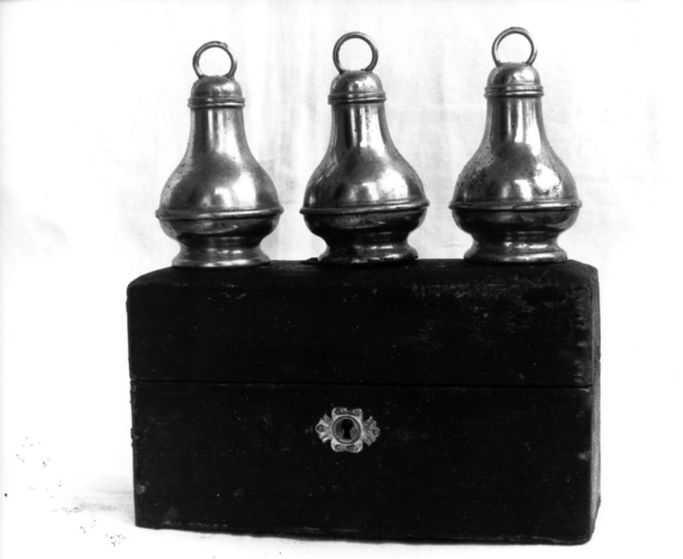 servizio di ampolline - bottega toscana (inizio sec. XIX)