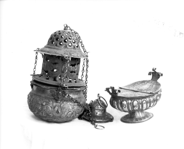 servizio per incensazione - bottega toscana (inizio sec. XVII)
