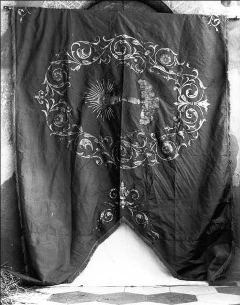 stendardo - manifattura toscana (fine sec. XIX)