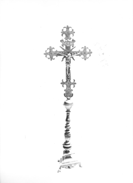 croce d'altare - bottega toscana (inizio sec. XVIII)