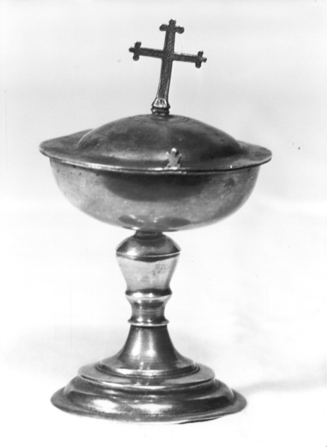 pisside - bottega toscana (fine/inizio secc. XVIII/ XIX)