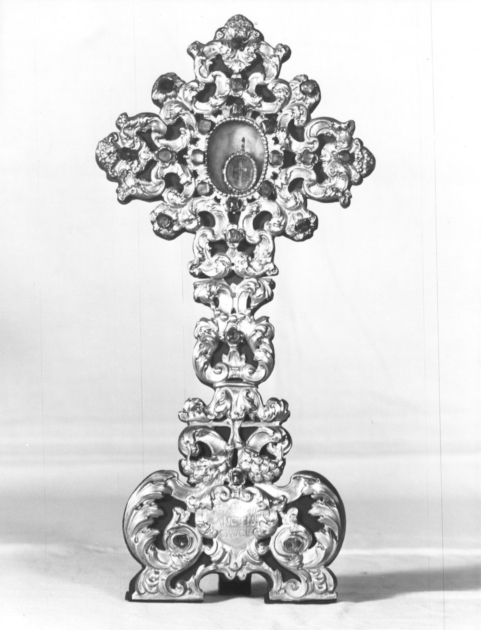 reliquiario - bottega italiana (sec. XVIII)