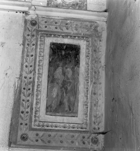 VISITAZIONE (dipinto) - ambito garfagnino (sec. XVIII)