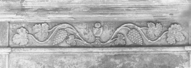 architrave - ambito garfagnino (sec. XVII)
