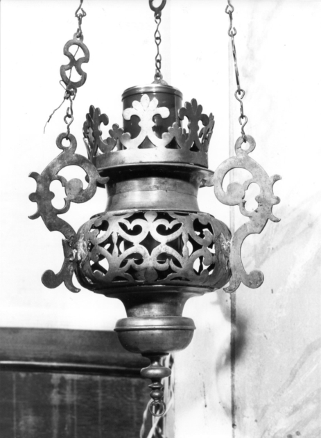lampada pensile - bottega lucchese (sec. XVIII)