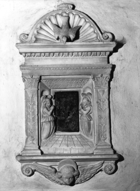 tabernacolo murale - ambito apuoversiliese (sec. XVII)