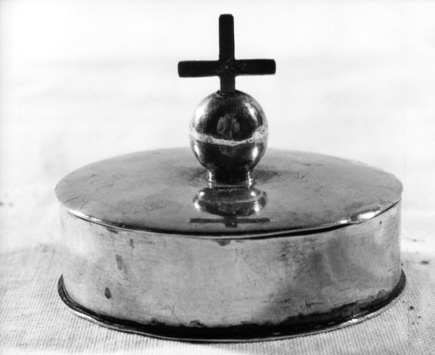 scatola per ostie - bottega lucchese (sec. XIX)